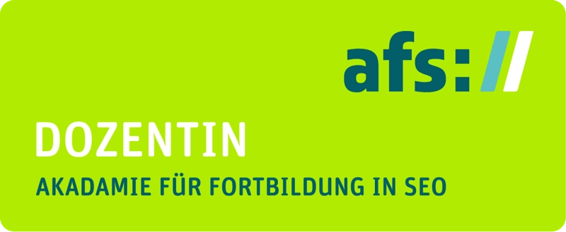 Akademie für Fortbildung in SEO Dozentin Lara Wenke