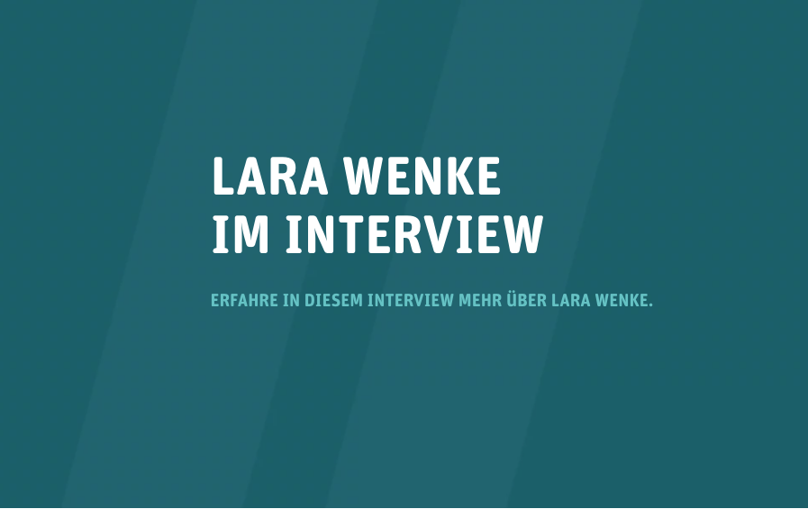 Lara Wenke im Interview bei afs mit Martin Brosy