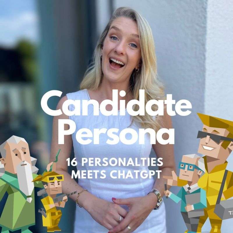 Candidate Persona - 16 Personalities & ChatGPT LinkedIn Beitrag von Lara Wenke